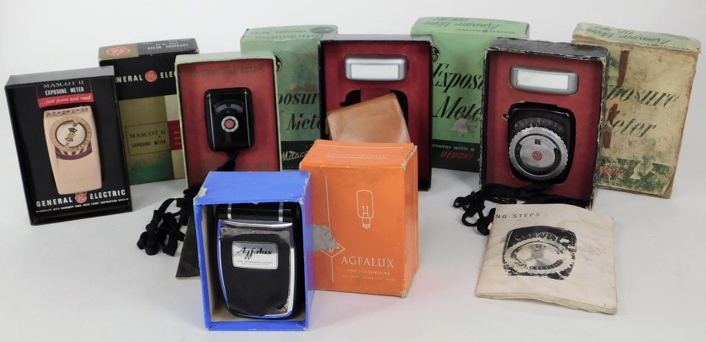 Group of 5 Vintage Film Exposure Meters #2 (1 of 3)