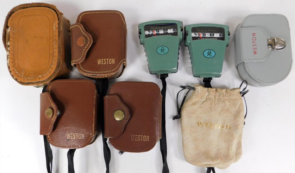 Group of 6 Vintage Weston Exposure Meters #5 (1 of 6)