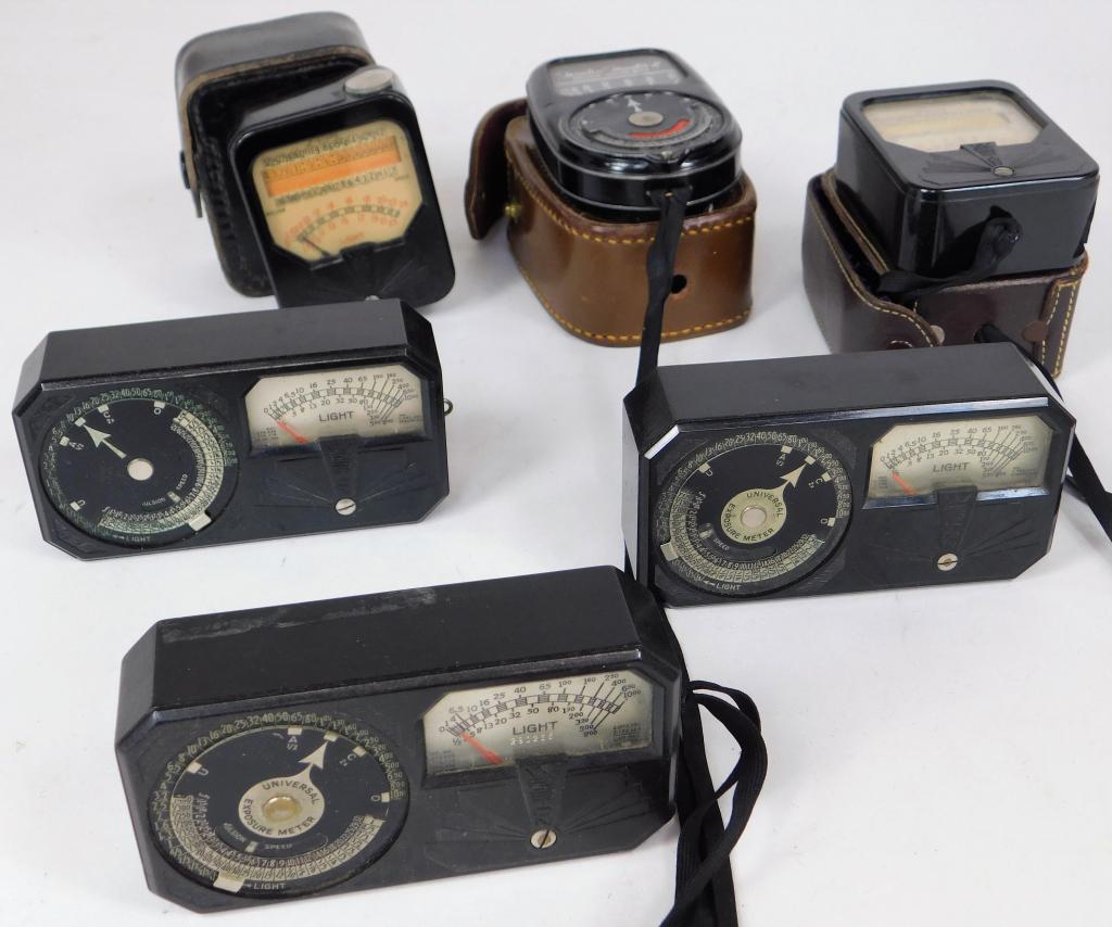 Group of 6 Vintage Weston Exposure Meters #6 (1 of 5)