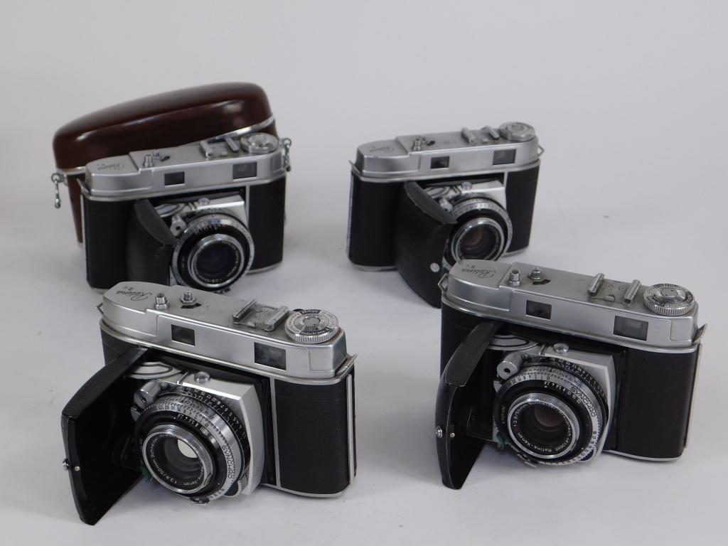 Group of 4 Kodak Retina IIc Folding Cameras (1 of 3)