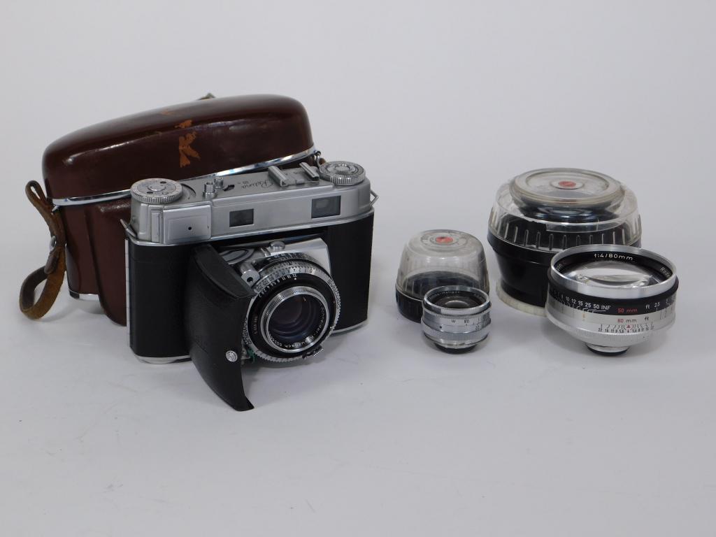 Kodak Retina IIIC Camera, with extra Lenses #2 (1 of 6)