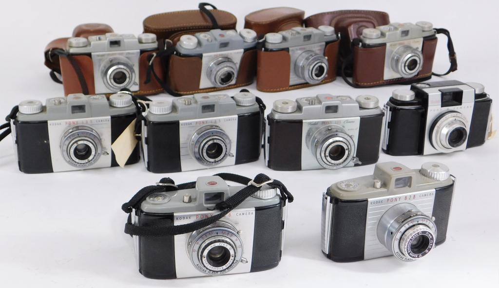 Group of 10 Kodak Pony Cameras (1 of 4)
