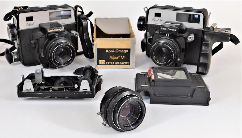 Group of 2 Koni-Omega Rapid Rangefinder Cameras (1 of 4)