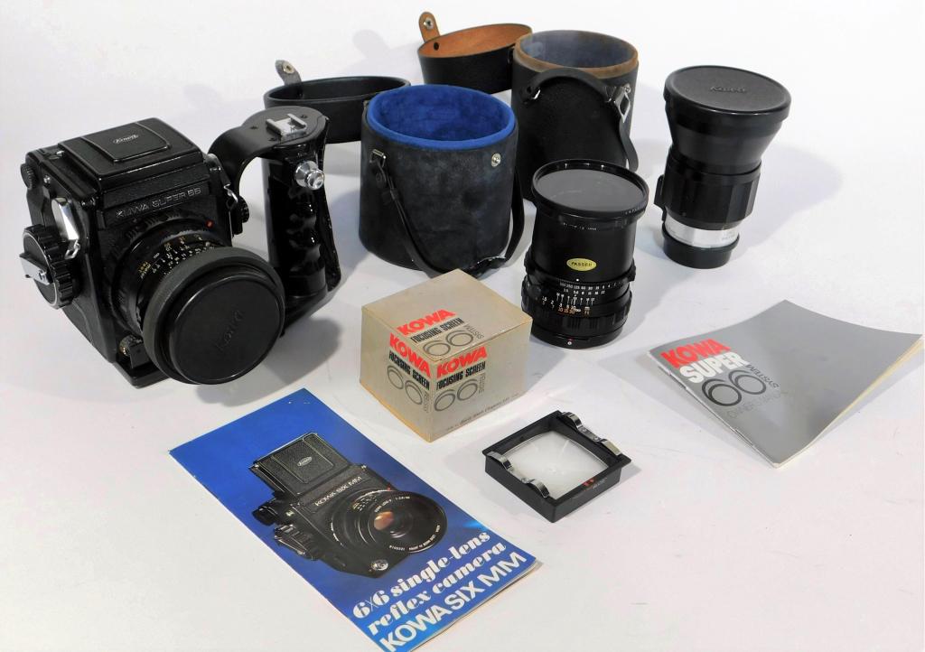 Kowa Super 66 SLR Camera with 3 Lenses (1 of 5)