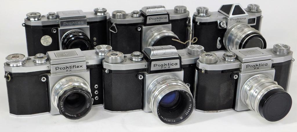 KW Group of 3 Praktica FX 35mm SLR Cameras, M42 (1 of 5)