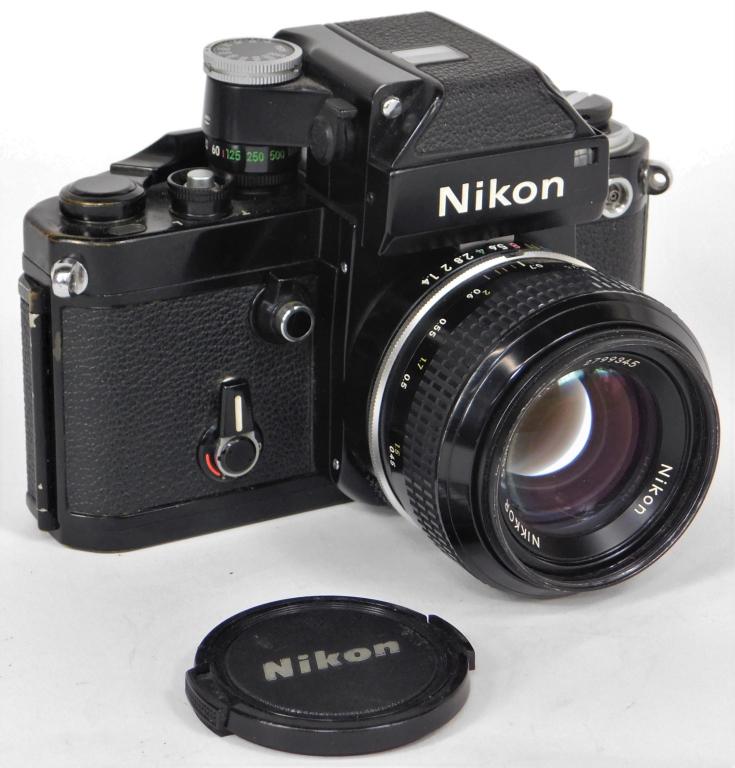 Nikon F2 Black Body Camera, Nikkor 50mm f/1.4 (1 of 3)