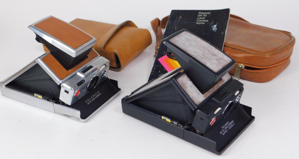 Two Polaroid SX-70 Cameras (1 of 2)