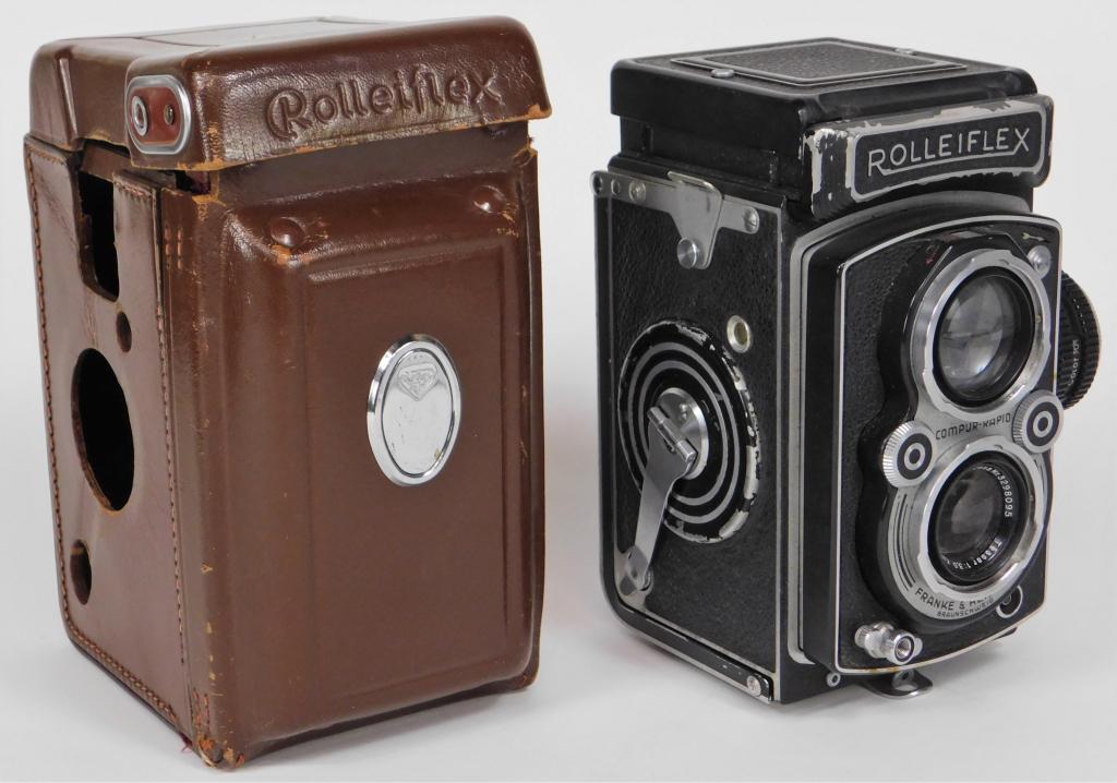 Rolleiflex 3.5 TLR Camera, Tessar Lens 75mm f/3.5 (1 of 6)