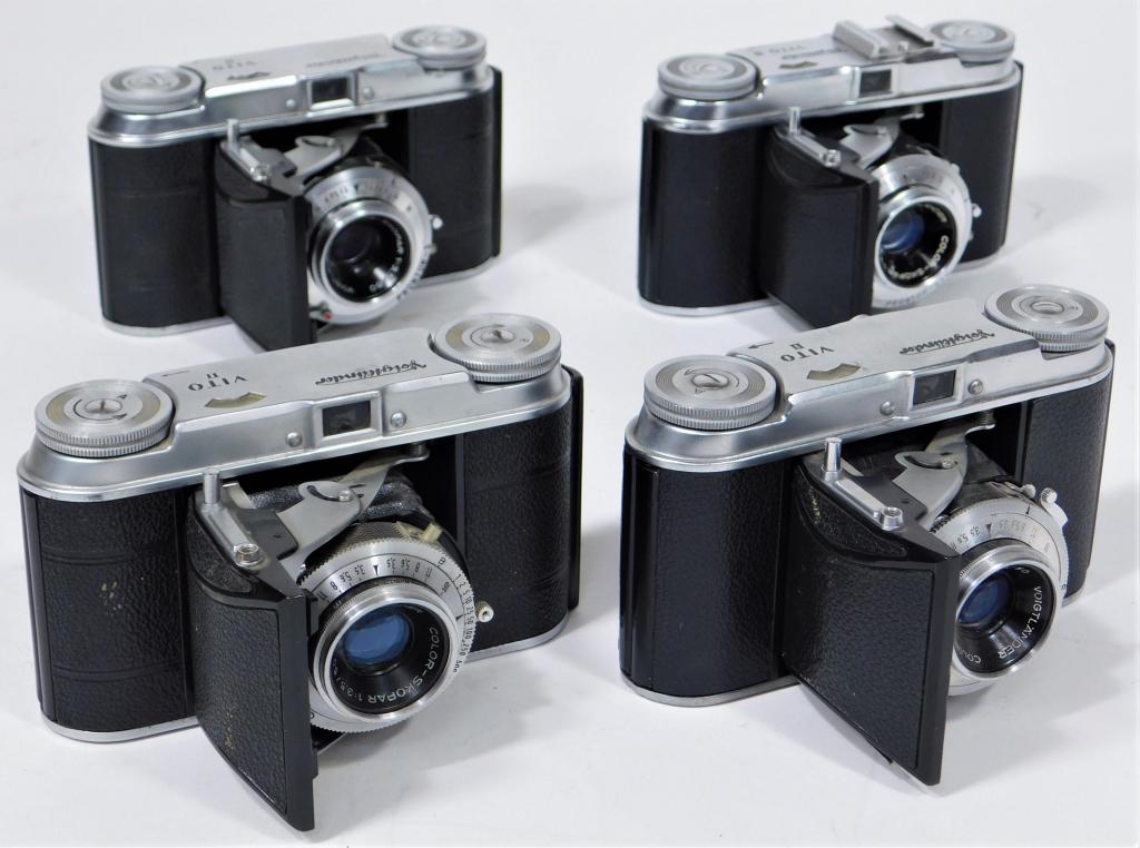 Group of 4 Voigtländer Vito II Folding Cameras (1 of 5)