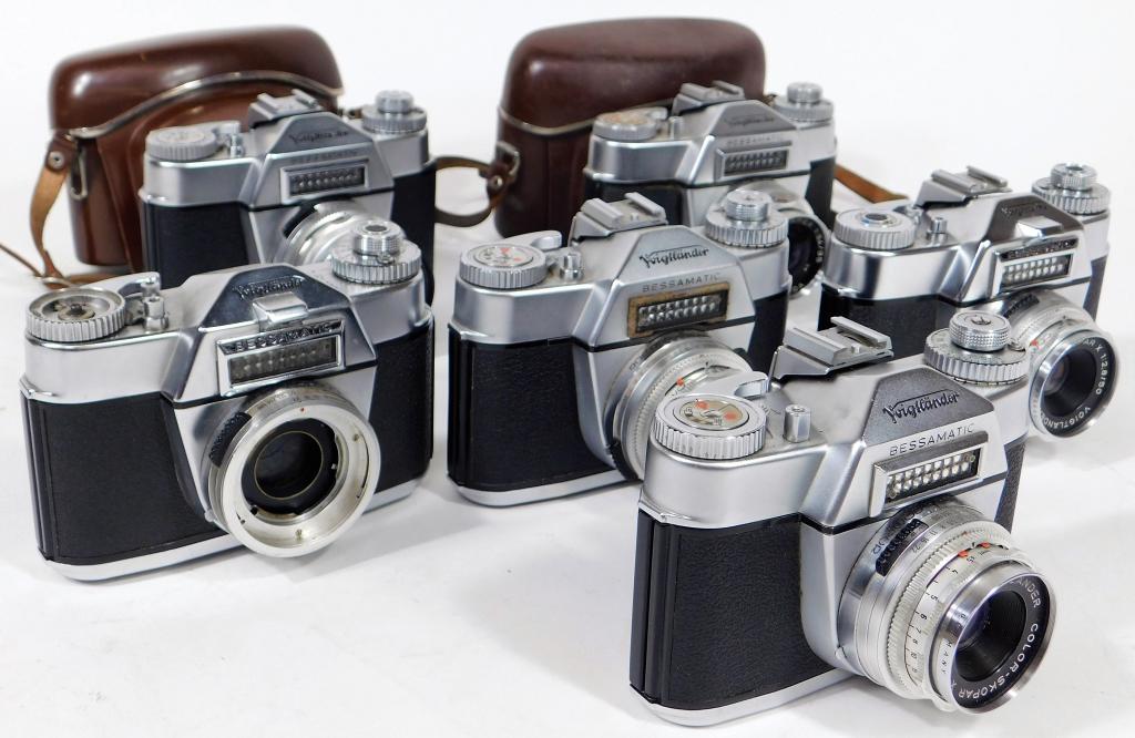 Group of 6 Voigtländer 35mm SLR Cameras (1 of 4)