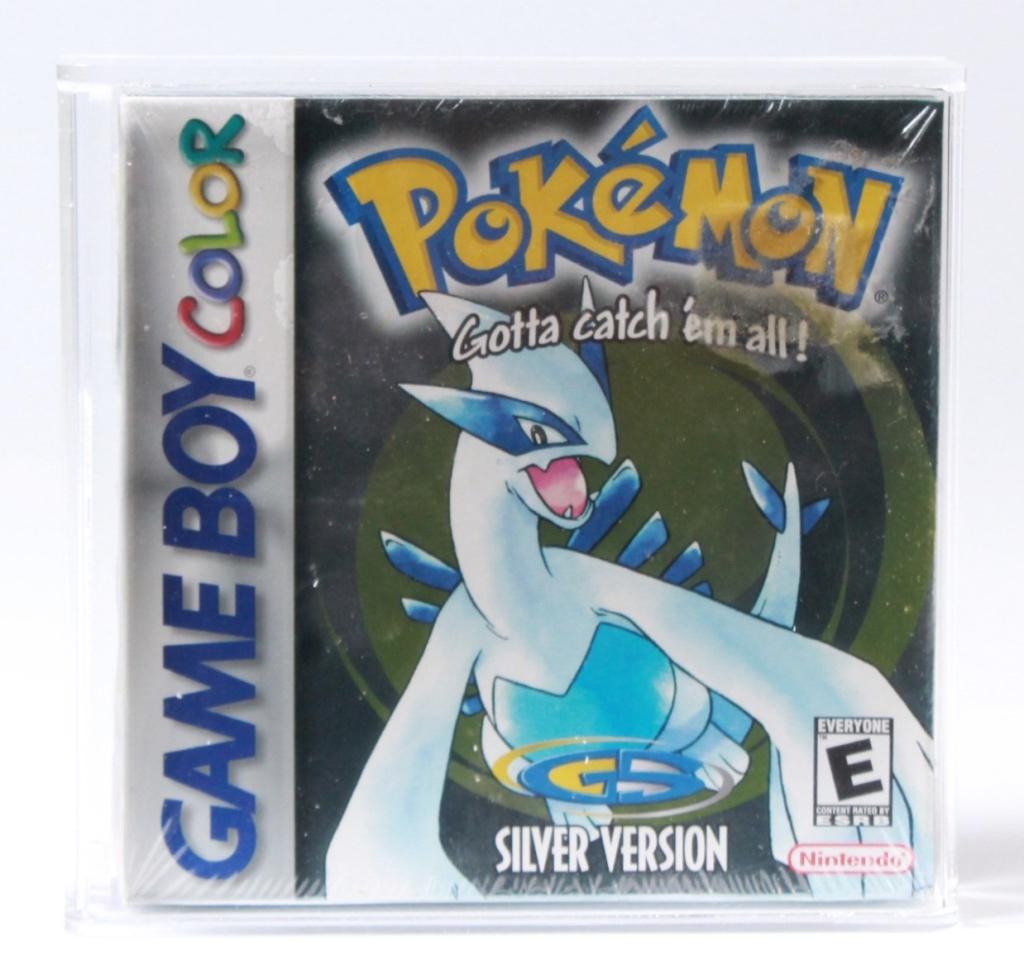2000 Nintendo Game Boy Color Pokemon Silver CAS 80 (1 of 4)
