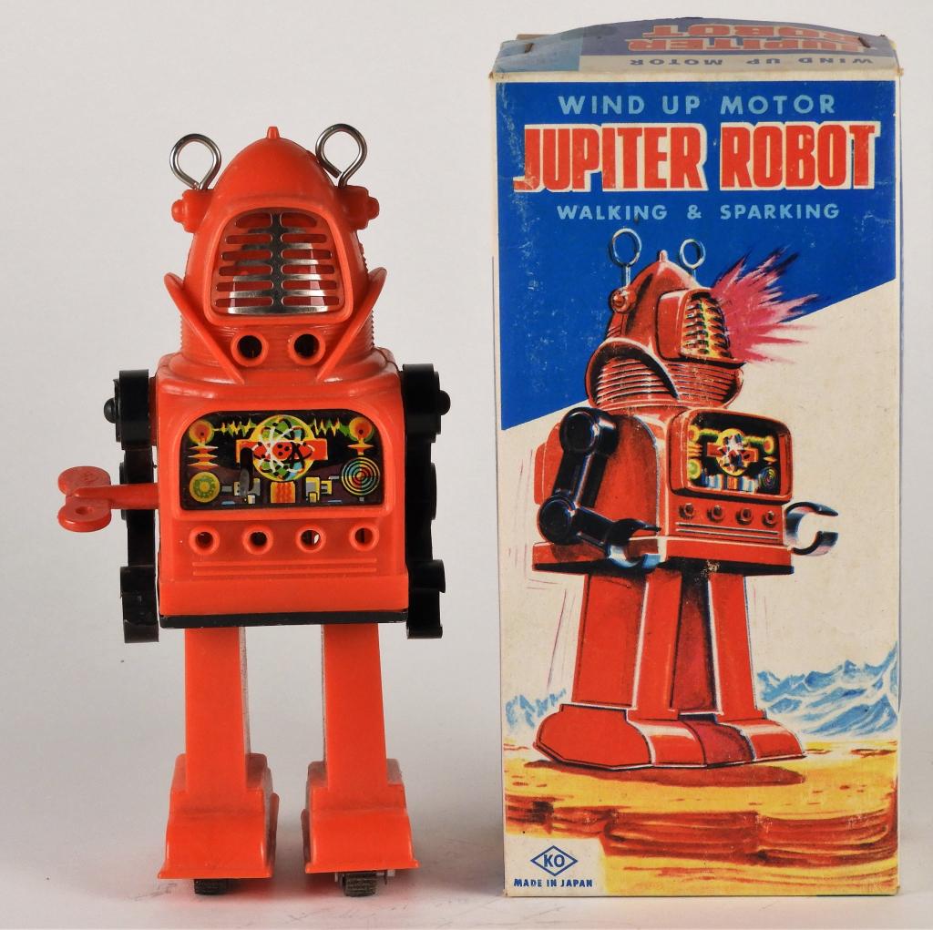Japanese Yoshiya Jupiter Robot Sparking Wind Up (1 of 7)