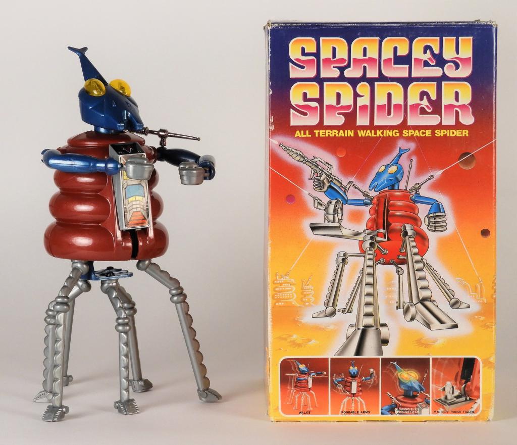 1985 Talbot Toys Spacey Spider Battery Op. Robot (1 of 9)