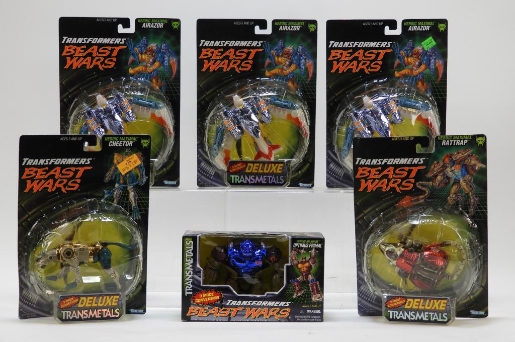 6 Hasbro Transformers Beast Wars Transmetals Group (1 of 5)