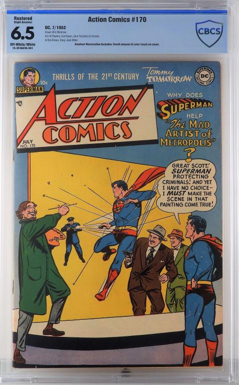 DC Comics Action Comics #170 CBCS 6.5 (1 of 2)