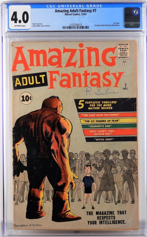 Marvel Comics Amazing Adult Fantasy #7 CGC 4.0 (1 of 2)