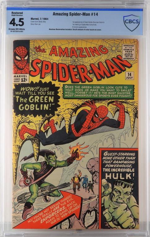 Marvel Comics Amazing Spider-Man #14 CBCS 4.5 (1 of 2)