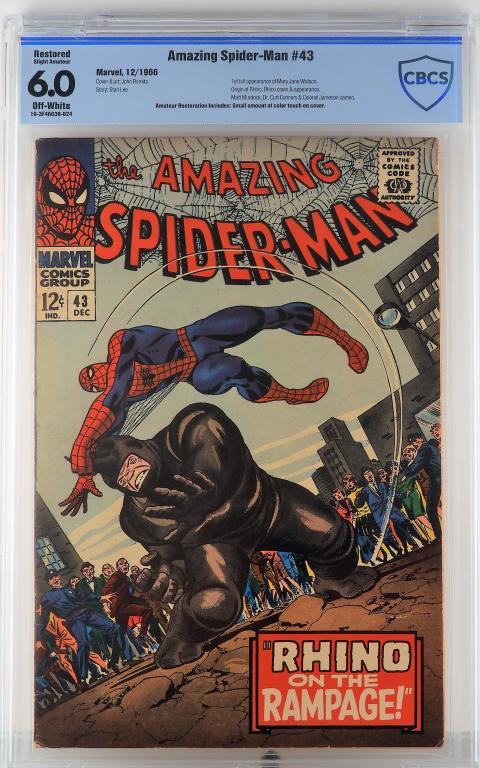 Marvel Comics Amazing Spider-Man #43 CBCS 6.0 (1 of 2)