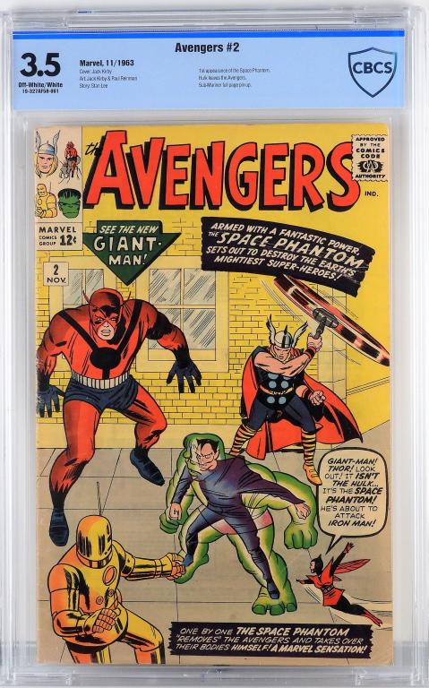 Marvel Comics Avengers #2 CBCS 3.5 (1 of 2)
