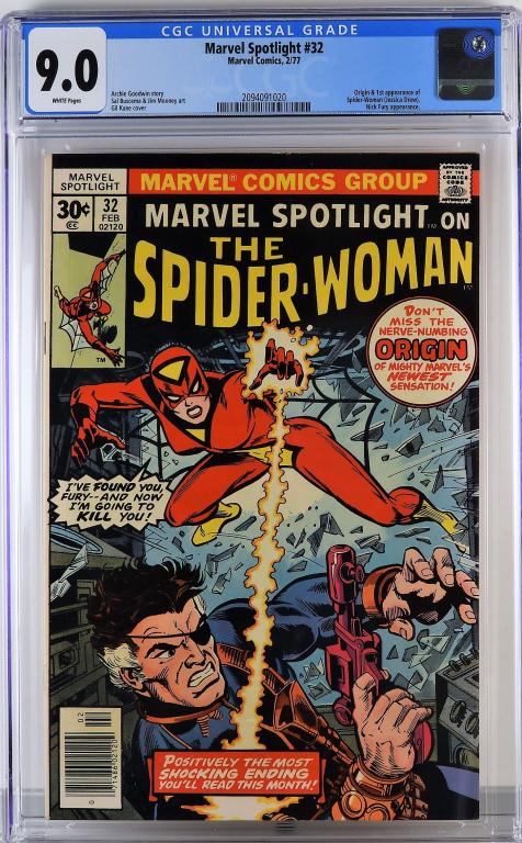 Marvel Comics Marvel Spotlight #32 CGC 9.0 (1 of 1)