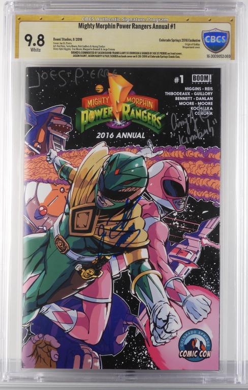 Boom! Mighty Morphin Power Rangers #1 CBCS 9.8 (1 of 2)