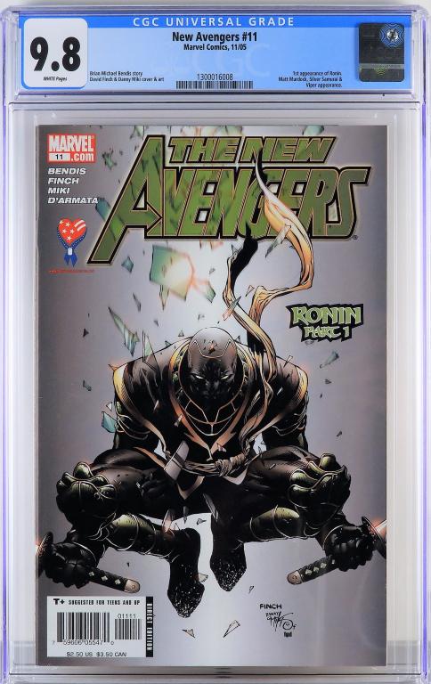 Marvel Comics New Avengers #11 CGC 9.8 (1 of 2)