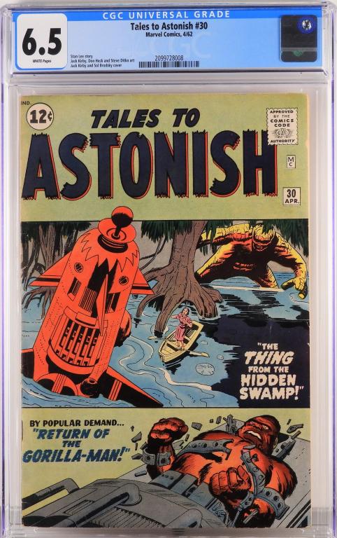 Marvel Comics Tales to Astonish #30 CGC 6.5 (1 of 2)