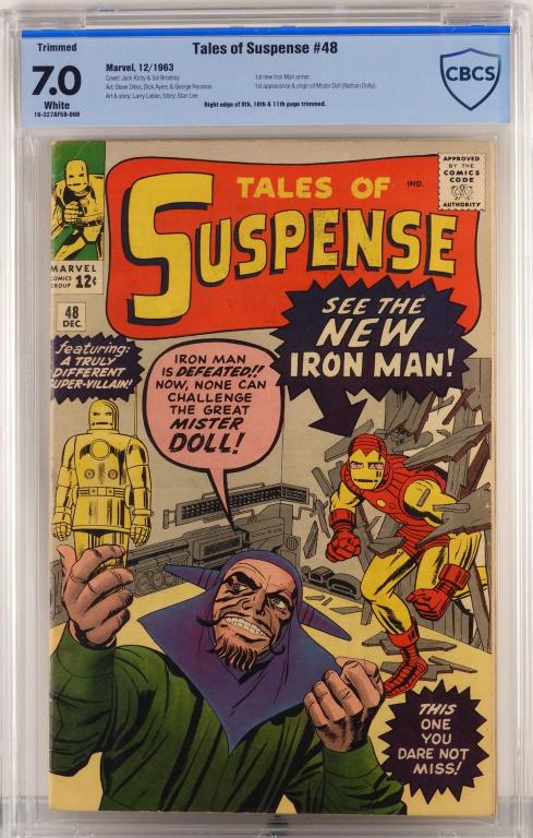 Marvel Comics Tales of Suspense #48 CBCS 7.0 (1 of 2)