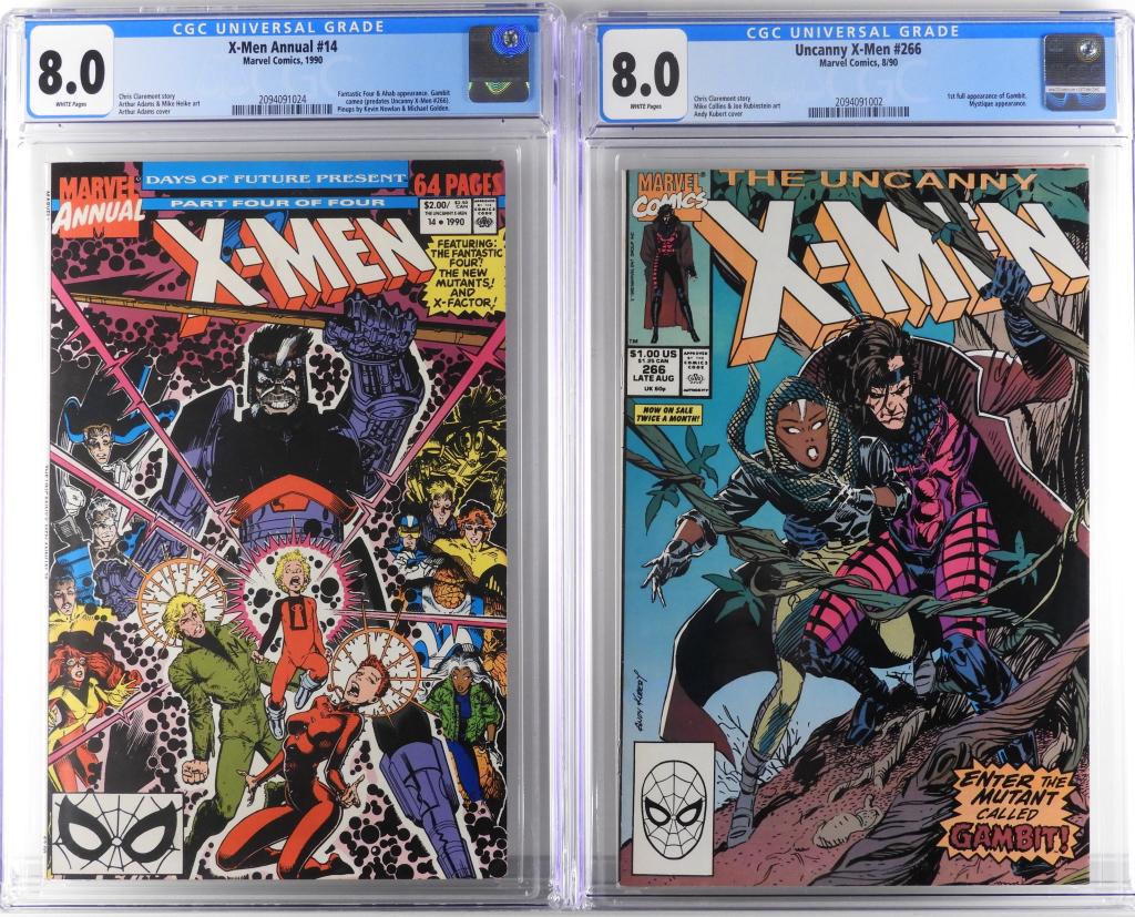 Marvel Comics Uncanny X-Men #266 Annual 14 CGC 8.0 (1 of 2)