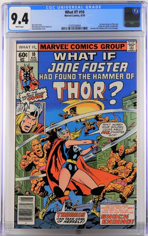 Marvel Comics What If? #10 CGC 9.4 (1 of 2)