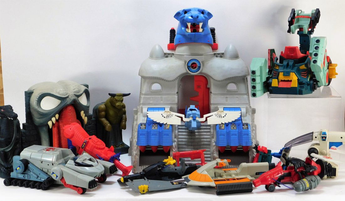 12 LJN ThunderCats Cat's Lair Vehicle Play Set Lot (1 of 12)