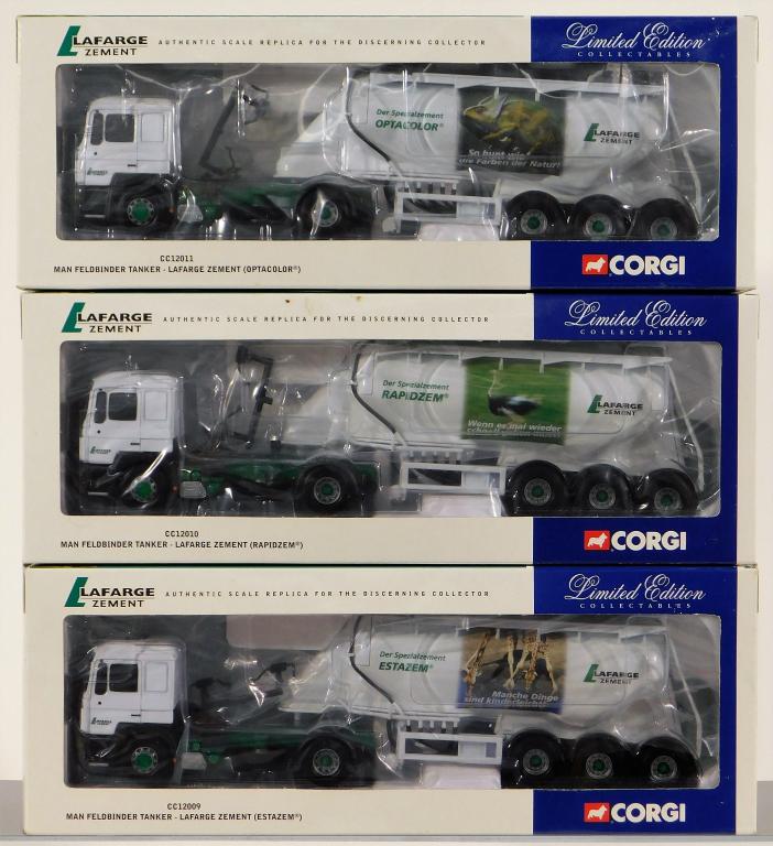 3PC Corgi Limited Ed. Tanker Diecast Truck Group (1 of 2)
