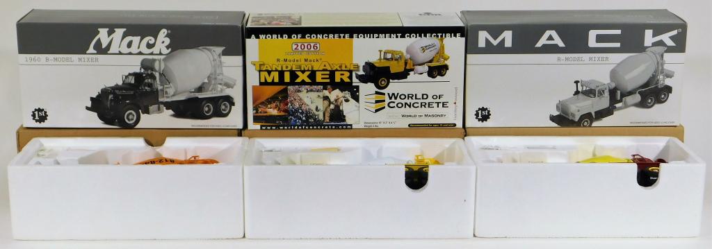 3PC First Gear 1:34 Scale Diecast Cement Truck (1 of 2)