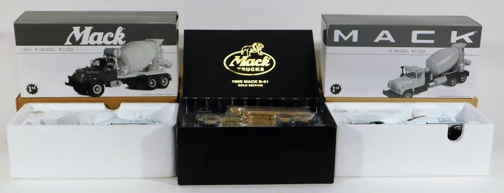 3PC First Gear 1:34 Scale Diecast Mack Truck Group (1 of 2)