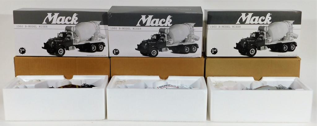 3 First Gear 1:34 1960 B-Model Mixer Diecast Truck (1 of 2)