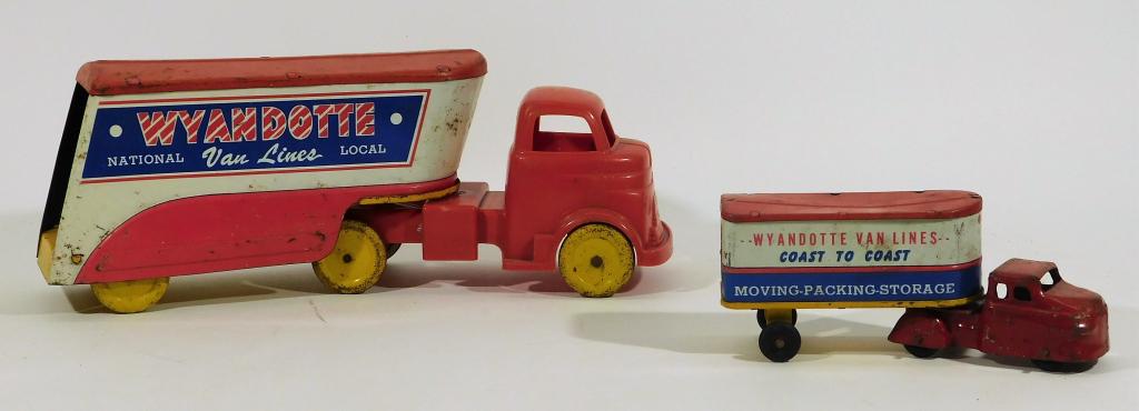 wyandotte truck lines toy truck