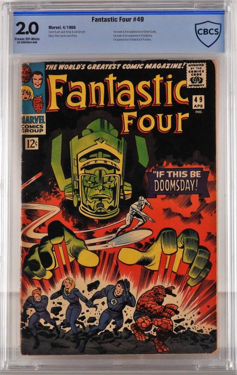 Marvel Comics Fantastic Four #49 CBCS 2.0 (1 of 2)