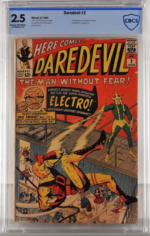Marvel Comics Daredevil #2 CBCS 2.5 (1 of 2)