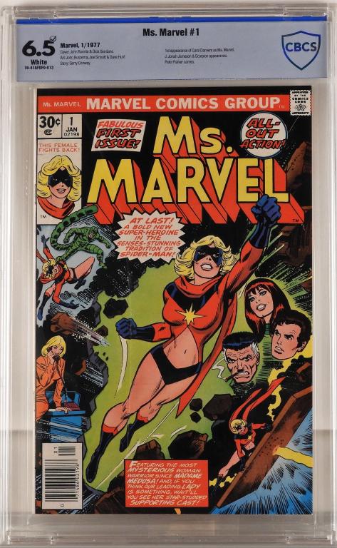 Marvel Comics Ms. Marvel #1 CBCS 6.5 (1 of 2)