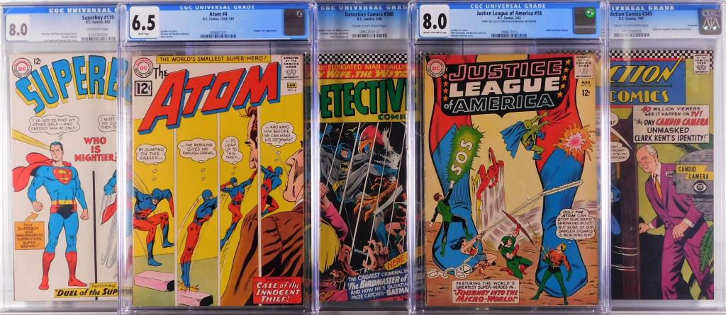 5PC DC Comics Silver Age CGC Comic Group (1 of 6)
