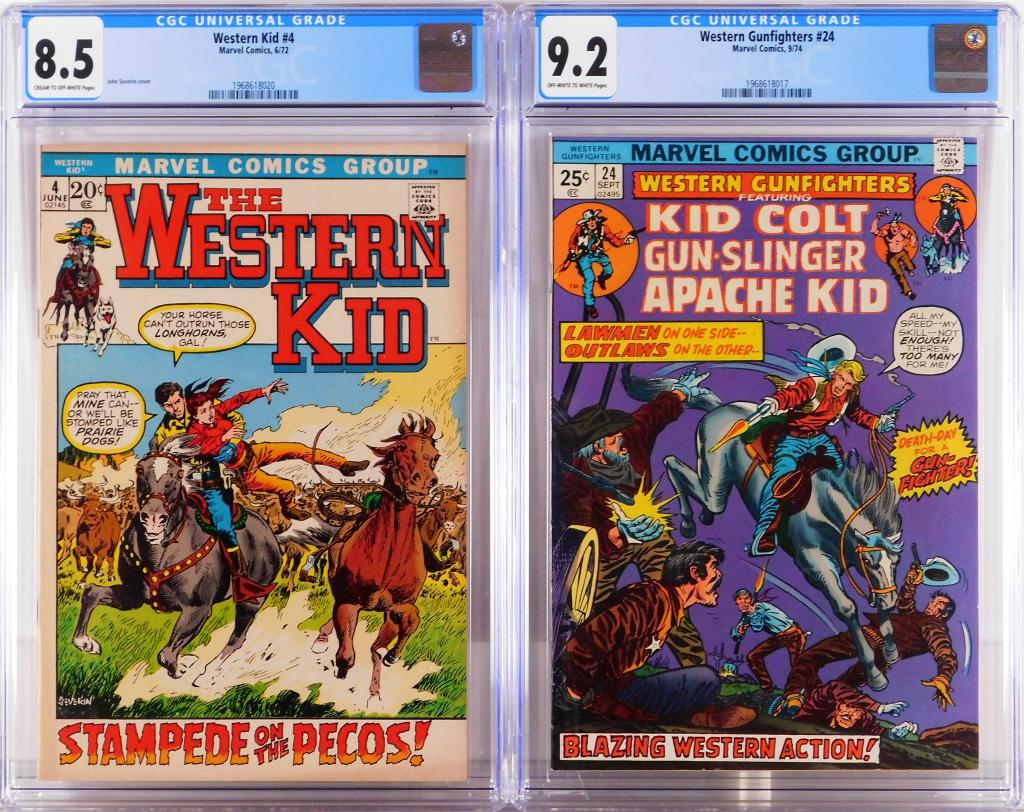 2PC Marvel Comics Western Bronze Age CGC Group (1 of 2)