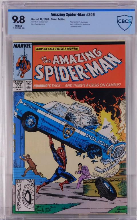 Marvel Comics Amazing Spider-Man #306 CBCS 9.8 (1 of 2)