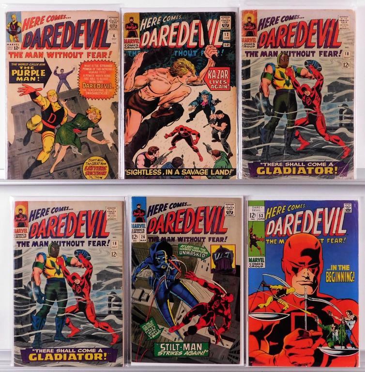 6PC Marvel Comics Daredevil #4-#53 Group (1 of 4)