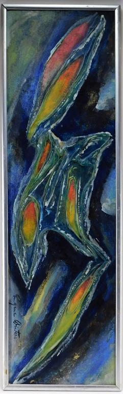 Eugene Winters Abstract Expressionist O/B Painting (1 of 6)