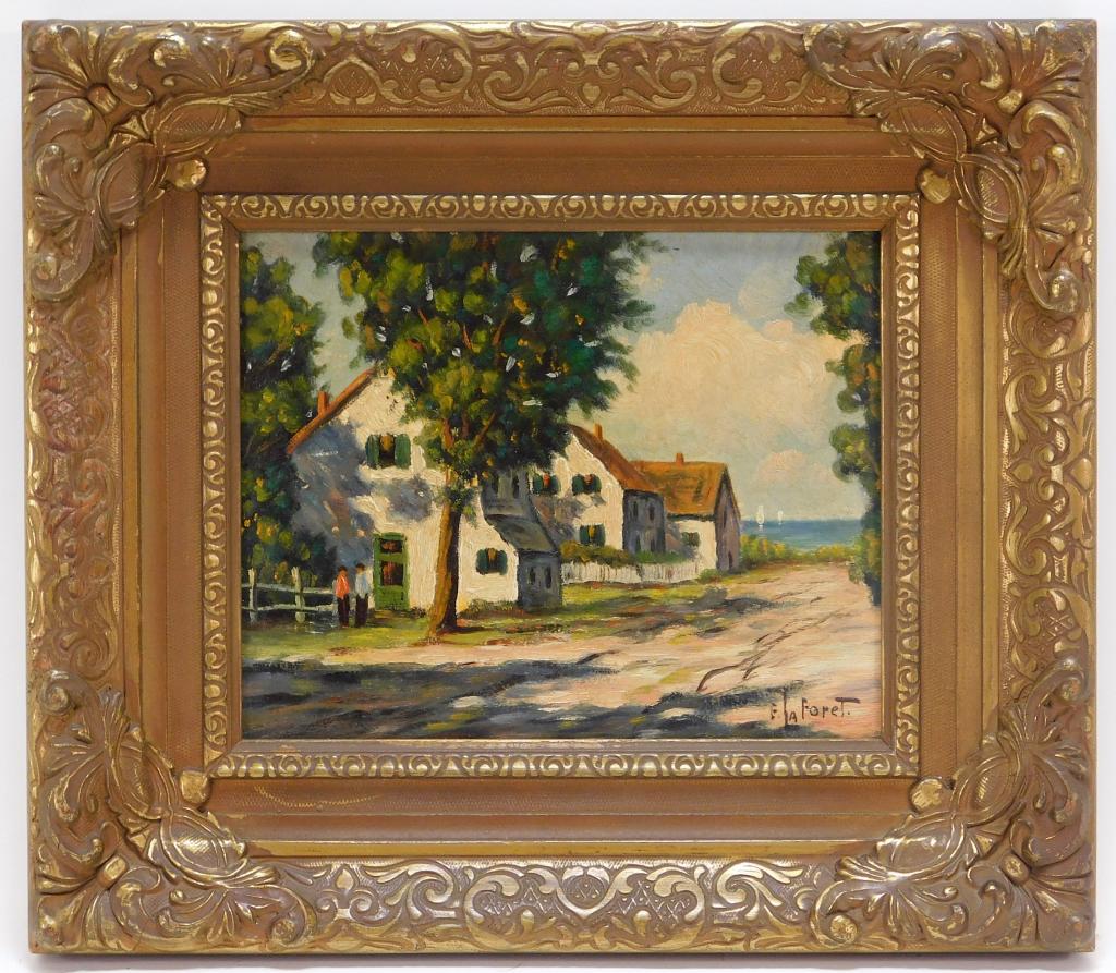 Eugene La Foret Impressionist Landscape Painting (1 of 5)