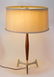 C.1960 MCM Modern Space Age Saucer Table Lamp