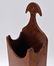 American Mahogany Fan Carved Candle Wall Box - 2