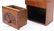American Mahogany Fan Carved Candle Wall Box - 3