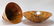 2PC Syd Vierra Hawaiian Wood Vase Bowl Group - 2