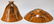 2PC Syd Vierra Hawaiian Wood Vase Bowl Group - 3
